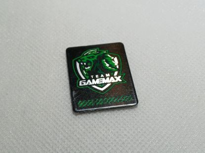 Picture of NOS GENUINE TEAM GAMEMAX STICKER BADGE 25mm x 32mm