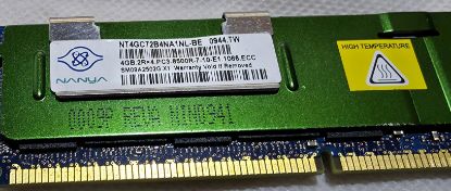 Picture of ECC REG 4GB NANYA NT4GC7B4NA1NL-BE DDR3 PC3-8500R 2R4 SERVER MEMORY - UK SELLER