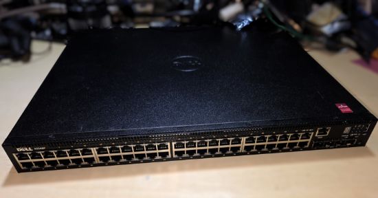 Picture of DELL NETWORKING 1548P POE+ GIGABIT 48 PORT SWITCH 4xSFP+ 10Gbit MANAGED L2