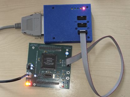 Picture of BYTEBLASTER II REBORN Legacy Altera & Atmel CPLD/FPGA Programmer by AAPRO