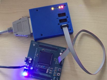 Picture of BYTEBLASTER II REBORN Legacy Altera & Atmel CPLD/FPGA Programmer by AAPRO