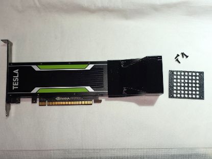 Picture of AAPRO - NVIDIA TESLA M4 P4 T4 SHROUD MADE FROM PETG FITS 40MM FANS