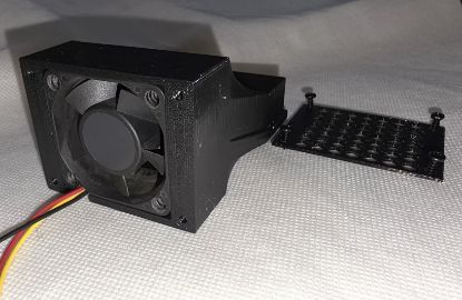 Picture of AAPRO - NVIDIA TESLA M4 P4 T4 SHROUD MADE FROM PETG FITS 40MM FANS