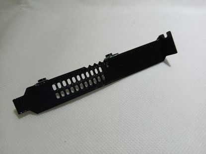 Picture of BLACK PETG HIGH PROFILE BRACKET FOR RADIAN RMS-200 RMS-300 CARD - NO TEXT