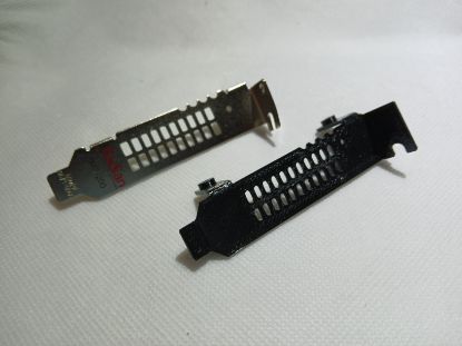 Picture of BLACK PETG LOW PROFILE BRACKET FOR RADIAN RMS-200 RMS-300 CARD