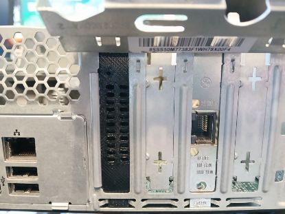 Picture of BLACK PETG LOW PROFILE BRACKET FOR RADIAN RMS-200 RMS-300 CARD