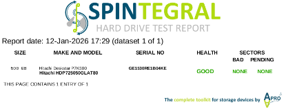 Picture of 500GB IDE 3.5" 3.5 HARD DRIVE HDD RETRO ATA IDE NO BADS