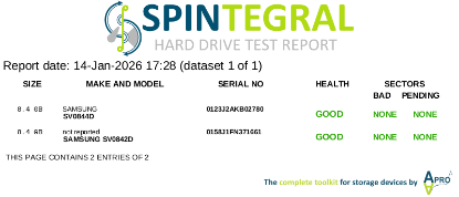 Picture of 8.4GB IDE 3.5" 3.5 HARD DRIVE HDD WORKING NO BADS MIX BRANDS