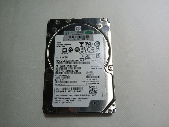Picture of SAS 2.4TB 2.5" 10k RPM 12gbps HP EG002400JWJNT 2.5 INCH HARD DRIVE HDD