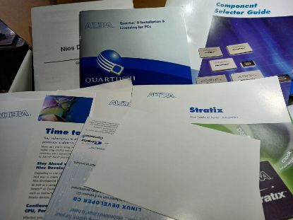 Picture of Altera Nios Development Kit Stratix Edition FPGA Board + Manuals Cables Software