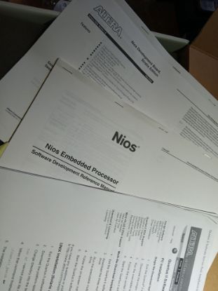 Picture of Altera Nios Development Kit Stratix Edition FPGA Board + Manuals Cables Software
