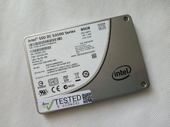 Picture of 80GB SATA 2.5 SSD Intel® DC S3500 Series MLC ENTERPRISE GRADE SSDSC2BB080G4