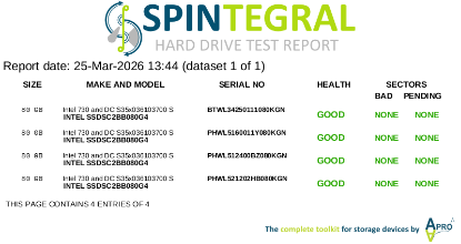 Picture of 80GB SATA 2.5 SSD Intel® DC S3500 Series MLC ENTERPRISE GRADE SSDSC2BB080G4