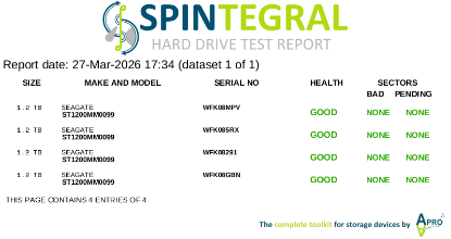Picture of SAS 1.2TB 2.5" 10k RPM 12gbps SEAGATE ST1200MM0099 2.5 INCH HARD DRIVE HDD