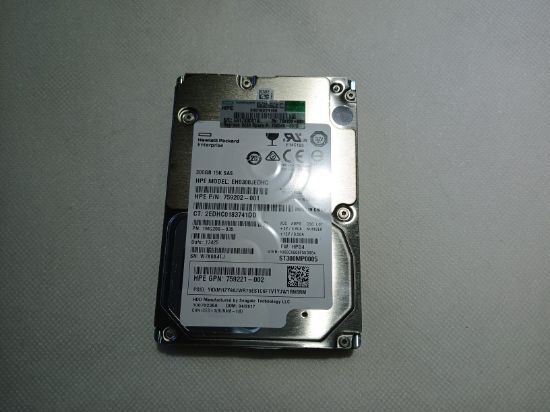 Picture of SAS 300GB 2.5" 15kRPM 12gbps HP EH0300JEDHC 2.5 INCH HARD DRIVE