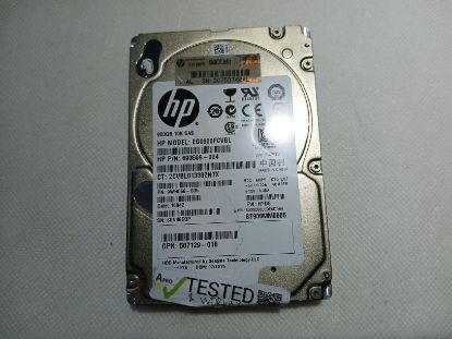 Picture of SAS 900GB 2.5" 10kRPM 6gbps HP EG0900FCVBL 2.5 INCH HARD DRIVE