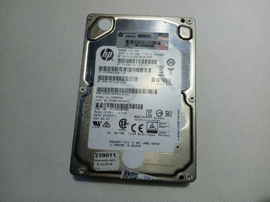 Picture of SAS 900GB 2.5" 10kRPM 6gbps HP EG0900FCSPN 2.5 INCH HARD DRIVE