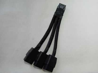 Picture of NVIDIA CABLE 12VHPWR PCIe 5.0 12 Pin to TRIPLE GPU PCIE 8-Pin Cable FOR RTX40/50