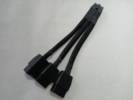 Picture of POWER CABLE 12VHPWR PCIe 5.0 12 Pin to TRIPLE GPU PCIE 8-Pin Cable FOR RTX40/50