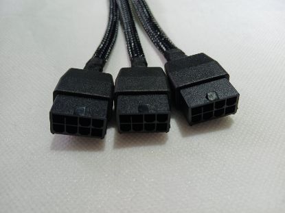 Picture of POWER CABLE 12VHPWR PCIe 5.0 12 Pin to TRIPLE GPU PCIE 8-Pin Cable FOR RTX40/50