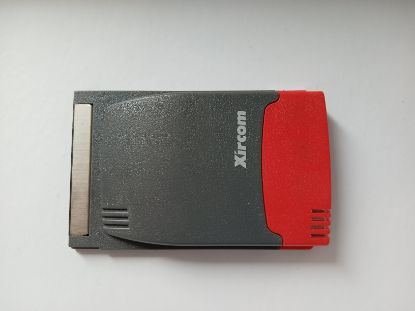 Picture of RETRO XIRCOM REALPORT REM56G-100 10/100 LAN + 56K MODEM 16 BIT 5V PCMCIA