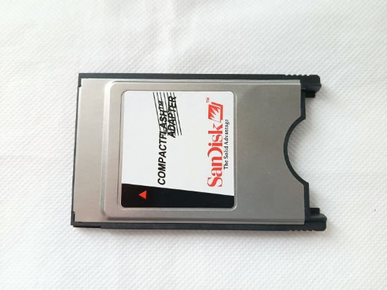 Picture of SANDISK COMPACT FLASH TO PCMCIA ADAPTER WORKS WITH STORAGE AND IO DEVICES AMIGA
