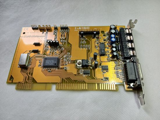 Picture of RETRO ASUS I-A16C CREATIVE VIBRA16C ISA SOUND CARD RECAPPED MINT CONDITION