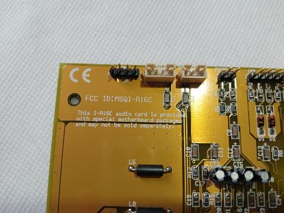 Picture of RETRO ASUS I-A16C CREATIVE VIBRA16C ISA SOUND CARD RECAPPED MINT CONDITION