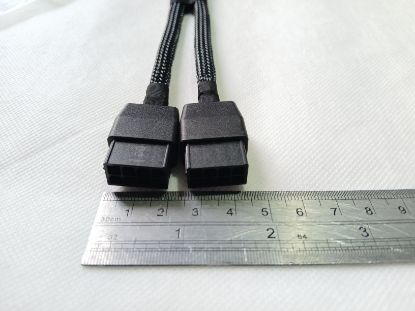 Picture of POWER CABLE 12VHPWR 12 Pin to Dual GPU PCIE 8-Pin Cable FOR RTX40/50
