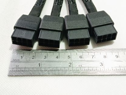 Picture of NVIDIA CABLE 12VHPWR 12 Pin to QUADRUPLE GPU PCIE 8-Pin Cable FOR RTX40/50