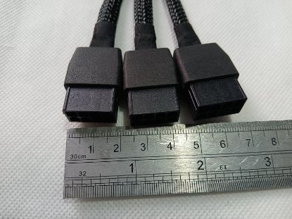 Picture of POWER CABLE 12VHPWR 12 Pin to TRIPLE GPU PCIE 8-Pin Cable FOR RTX40/50