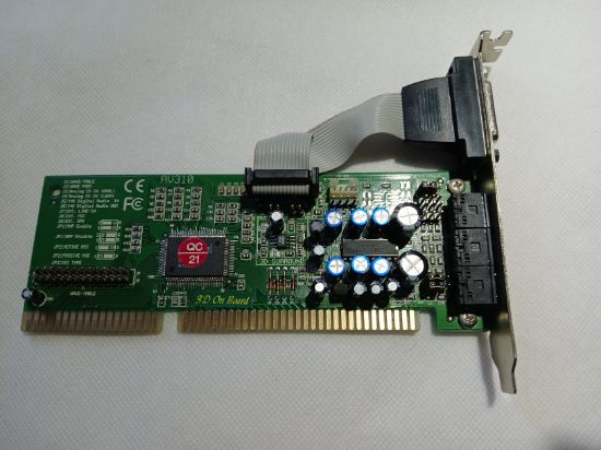 Picture of RETRO ZOLTRIX AUDIO PLUS 6400 AV310 ISA SOUND CARD RECAPPED