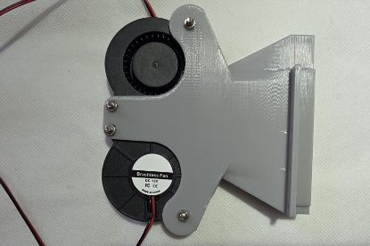 Picture of AAPRO - NVIDIA TESLA M60 SHROUD MADE FROM PETG FITS TWO 5015 BLOWERS