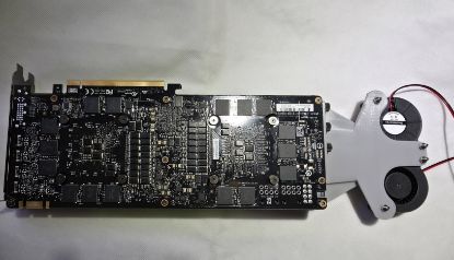Picture of AAPRO - NVIDIA TESLA M60 SHROUD MADE FROM PETG FITS TWO 5015 BLOWERS