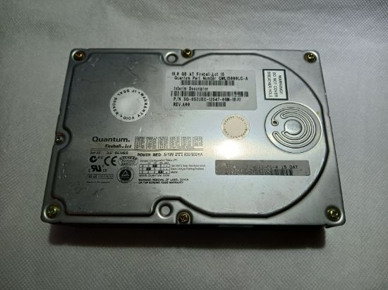 Picture of IDE 15GB 3.5" QUANTUM FIREBALL LCT 15GB 3.5 INCH HARD DRIVE HDD