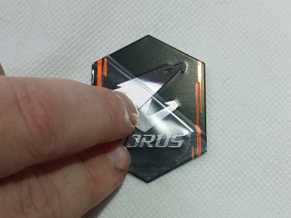 Picture of NOS GENUINE AORUS BADGE EMBLEM STICKER