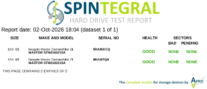 Picture of SLIM IDE 160GB 3.5" MAXTOR SEAGATE STM3160215A 3.5 INCH HARD DRIVE HDD